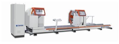 Aluminium Facade Curtain Wall Machinery 5 Axis Double-Head Cutting Saw