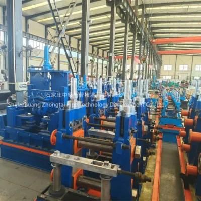 Carbon Steel Pipe Mill ERW Oval Pipe Making Machine