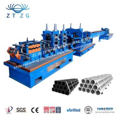 Hf Steel Pipe Roll Forming Machine Automatic Steel ERW Pipe Mill Line Machine to Make Square Tube