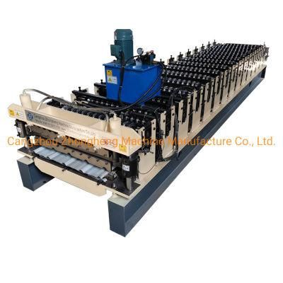 Two in One Corrugated Metal Roof Roll Forming Machine for Sale