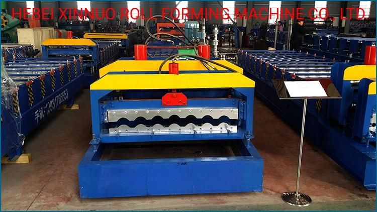 Roofing Sheet Making Glazed Metal Roll Forming Machine