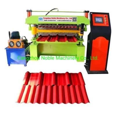 Good Price China Quality Double Layer Roofing Sheet Roll Forming Machine