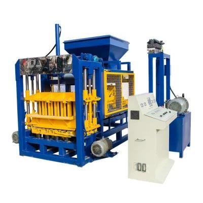 Qt4-16 Amazing Hydraulic Press Full Automatic Line Cement Block Machine