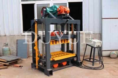 Qtj4-40 Brick Manufacturing Machine, Building Material Brick Machinery, Cement Block Machine