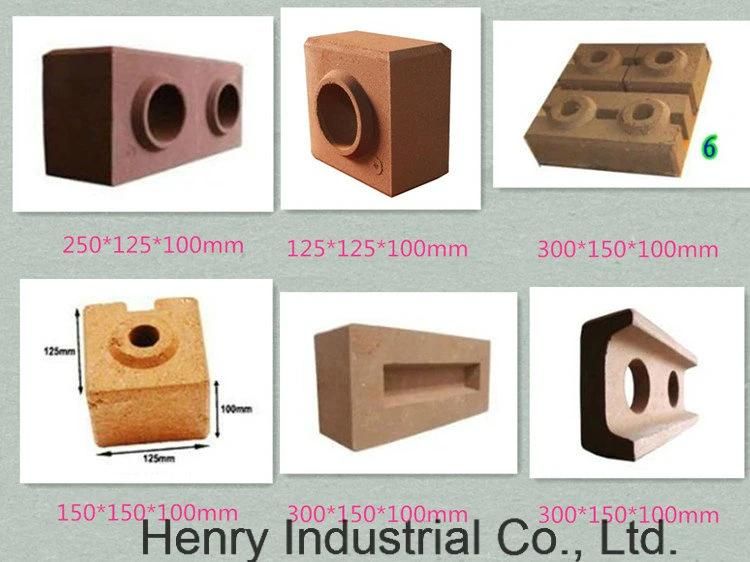 Hr2-40 Manual Clay Interlocking Brick Machine Small Equipment