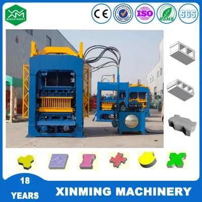 Qt4-15 Automatic Concrete Cement Hollow/Solid Block Making Machine in Hot Sale