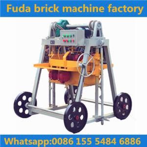 Best Selling Manual Mobile Hollow Blocking Machine