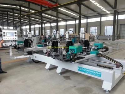 Four Corner Cleaning CNC UPVC Window Machine