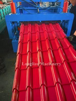 Aluminium Metal Glazed Tile Roofing Sheet Roll Forming Making Machinery