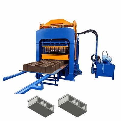 Qt8-15 Construction Equipment Automatic Cement Hollow Brick Making Machine
