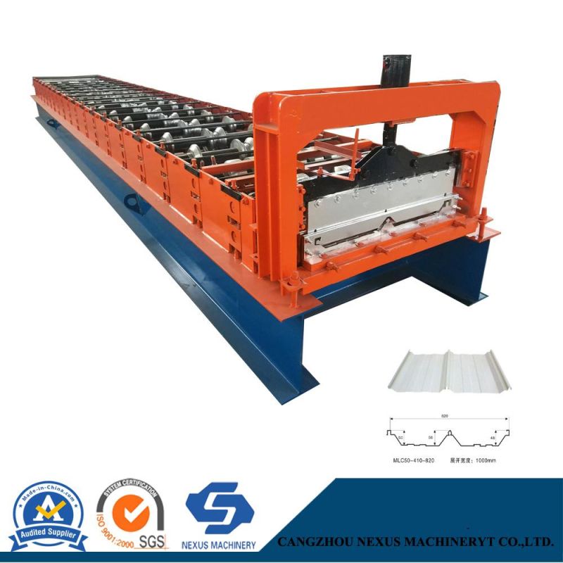 Portable Roll Forming Machine for Standing Seam Roof Movable Standing Seam System Snap Lock Roofing Machine