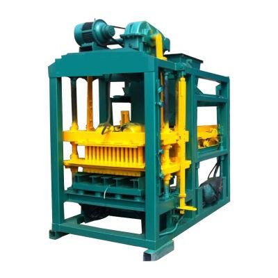 Qtj4-25 Vibration Concrete Interlock Hollow Block Making Machine Direct Factory