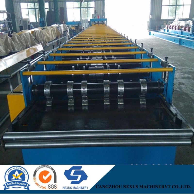 22kw Metal Deck Sheet Roll Forming Machine with 8-10m/Min High Working Speed