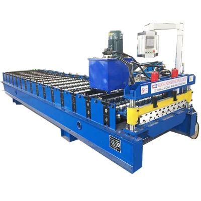 Color Steel Trapezoidal Sheet Roof Panel Machine
