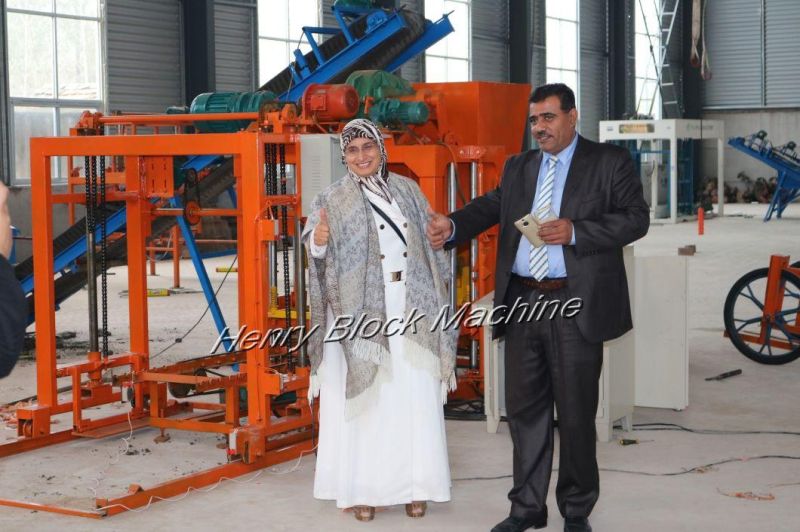 Qt4-25 Full Automatic Concrete Brick Making Machine Moulding Machine Cement Brick Machine
