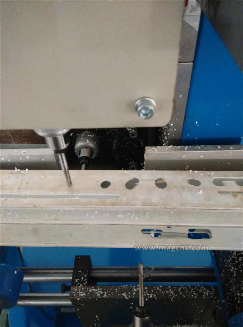 Plastic Frame Window Drainage Drilling and Milling Machine