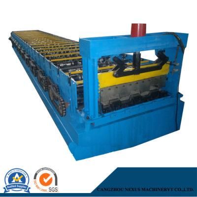 Metal Floor Decking Cold Roll Forming Machine