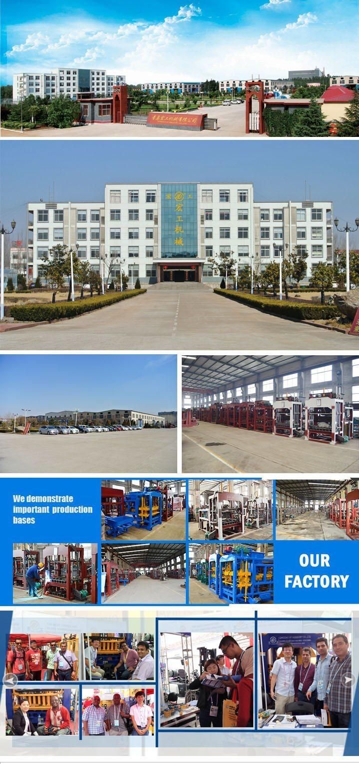 Qt8-15 Automatic Cement Brick Block Making Machine Price, Concrete Paving Block Machine for Sale