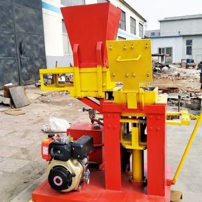 Eco Brb Double Semiautomatic Clay Interlocking Brick Making Machine