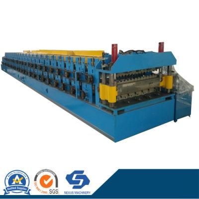Hc30 Aluminum Corrugated Roofing Sheets Cold Roll Forming Machine Sheet Metal Roofing Machine