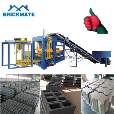 Small Automatic Qt4-18 Hydraulic Block Machine for Cement Concrete Blocks