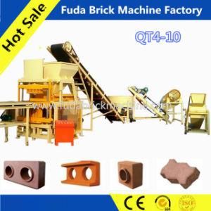 Automatic Soil Clay Block Making Machine Burned Red Brick Machine Price