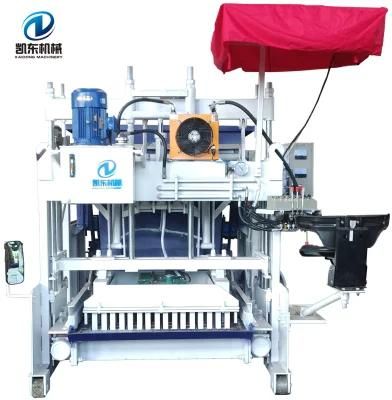 Qtm10-15 Egg Laying Concrete Block Brick Block Moulding Machine