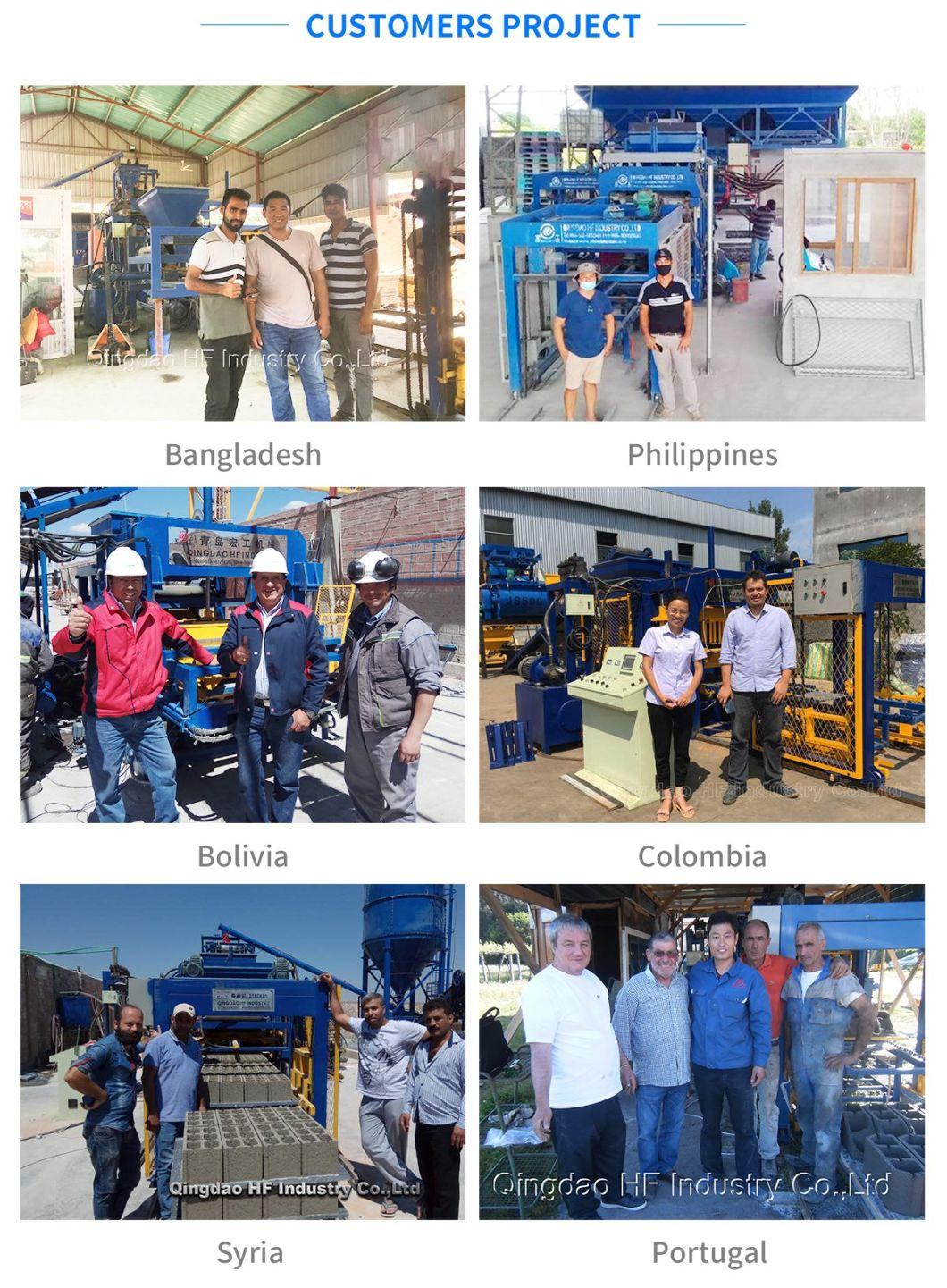 Qt8-15 Full Automatic Concrete Products Equipment From China