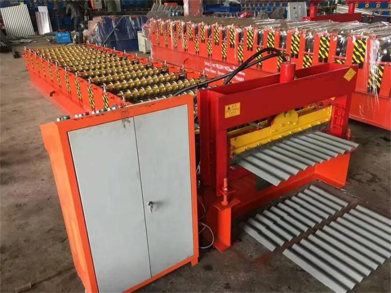 Dx Various Customized Cold Corrugated Roof Panel Roll Forming Machine