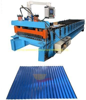 Corrugated Metal Roofing Sheet Roll Forming Machine