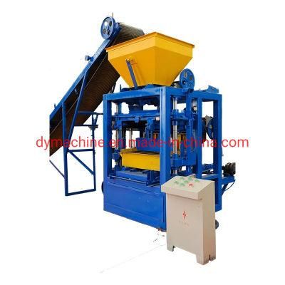 China Block Factory Brick Making Machine Concrete Qt4-24 Brick Factory