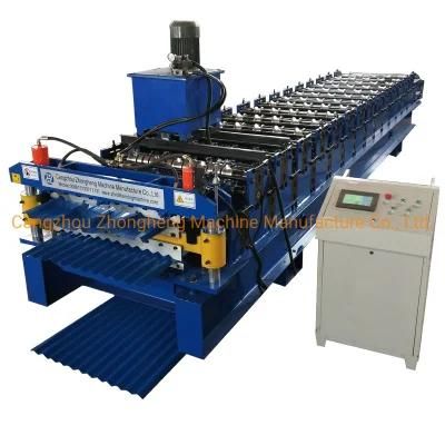 Ce Certification Double Layer Corrugated and Ibr Metal Roof Sheet Roll Forming Machine