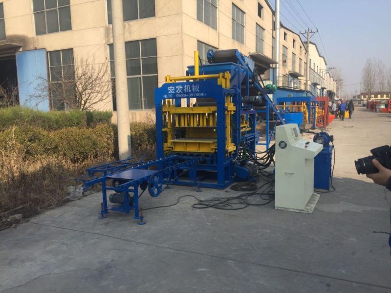 Concrete Interlocking Paver Brick Hollow Block Machine