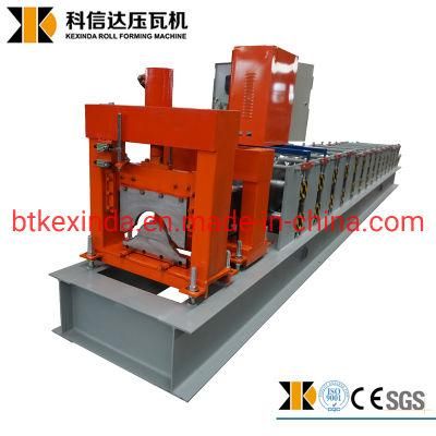 Metal Ridge Cap Corrugated Aluminium Sheet Roof Making Roll Forming Machine