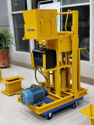 Geetien Fully Automatic Block Making Machine Hollow Block Machine Brick Block Moulding Machine