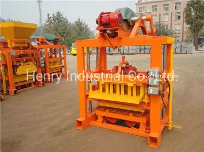 Qtj4-40 Small Construction Machine with Concrete Block Brick Machine