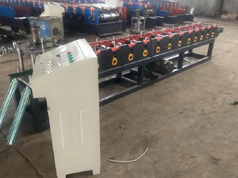 Decorative Metal Steel Fence Panel Roll Forming Machine with Printing