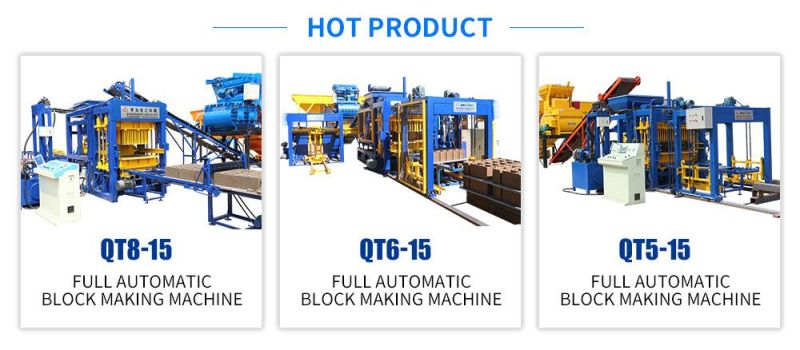 Qt4-16 Automatic Cement Fly Ash Stone Block Machine/Concrete Hollow Paving Brick Production Line