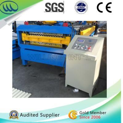 Double Layer Galvanized Steel Cold Rolled Forming Machine