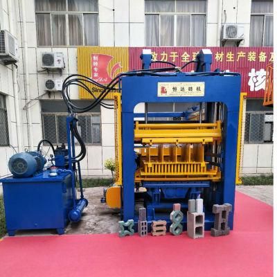 Hydraulic Automatic Cement Concrete Block Machine (QT10-15)