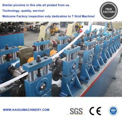 China T Grid Machine Good Quality Real Factory Main Tee, Cross Tee Forming Machine