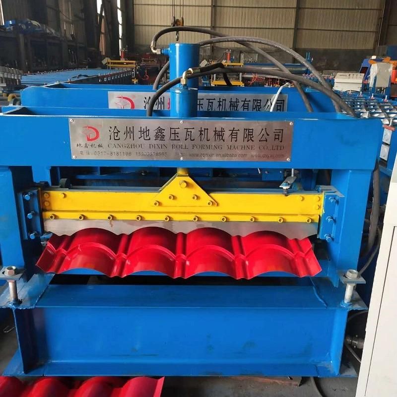 Dx-660 High Quality Africa Hot Sell Glazed Tile Step Tile Roll Forming Machine Price