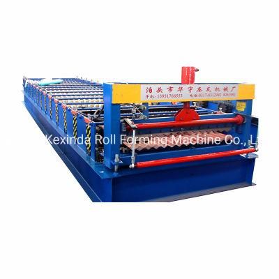 Kexinda 988 Galvanized Roof Tile Corrugated Forming Machines Lifetime Guaranteed