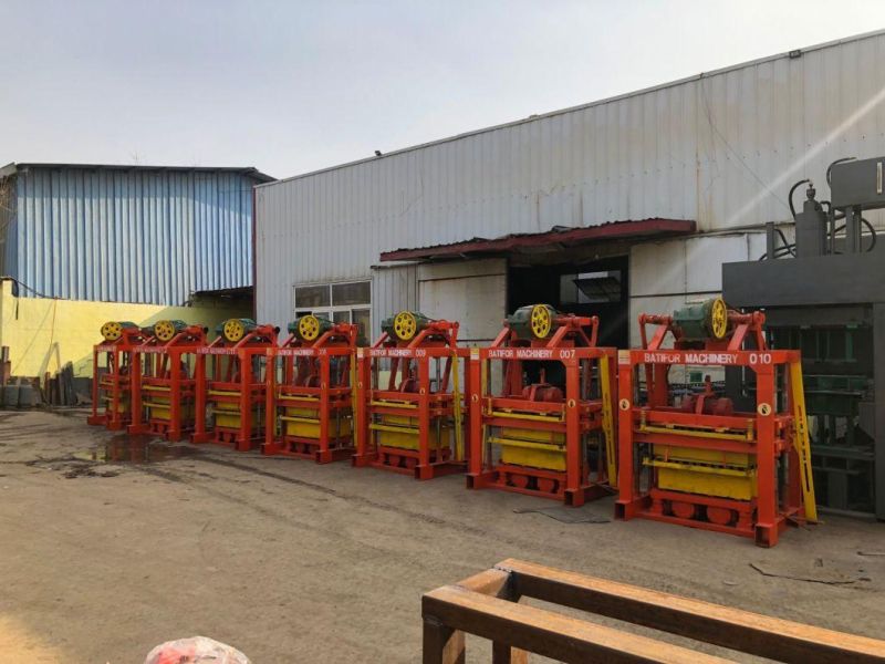 Qtj4-40 Brick and Block Making Machine From Guangzhou