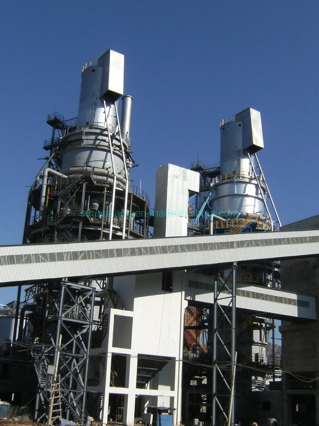 Energy Saving Active Lime Plant &Active Lime Production Line Active Lime Double Chammer Kiln