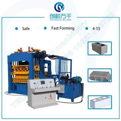 Qt4-15 Tiger Concrete Block Machine At6 Price in India Fully Automatic Brick Making Machine