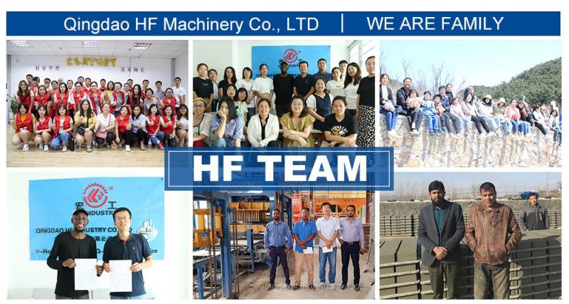 Qt6-15 Automatic Concrete Cement Hollow Solid Block Brick Making Machine