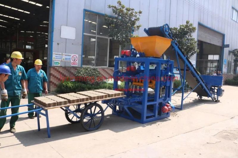 Qt40-1 Semi Automatic Small Block Making Machine Hollow Solid Brick Machine
