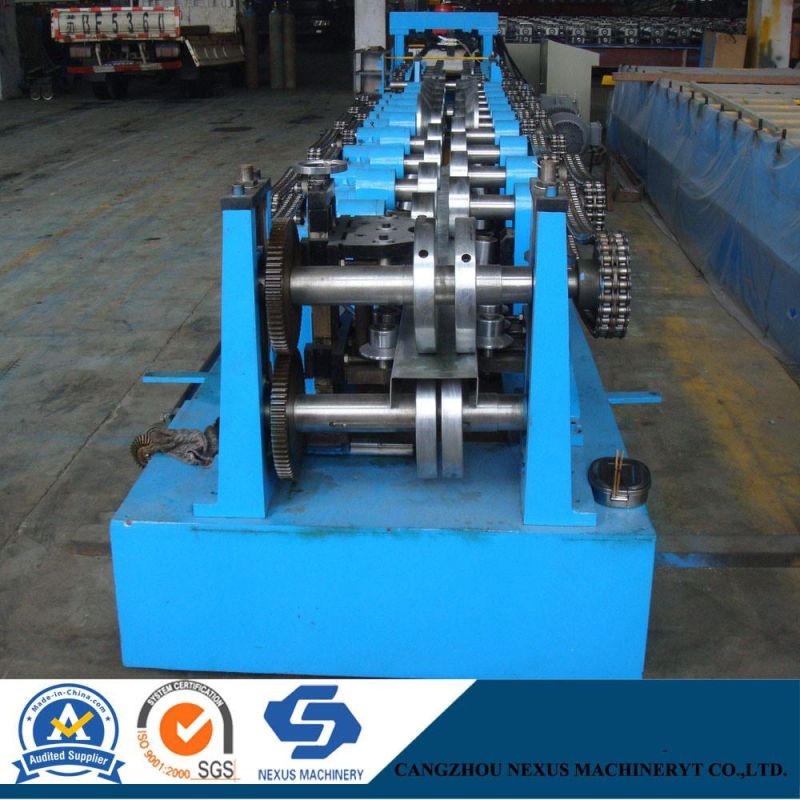 CZ300 Automatic Switching Galvanized Plate C Z Purlin Roll Forming Machine