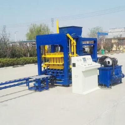 Qt4-15 Concrete Hollow and Solid Brick Making Machine for Sale in Ghana